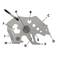 UST Brands Tool A Long クマ型マルチツール (20-12128) / MULTI TOOL A LONG BEAR