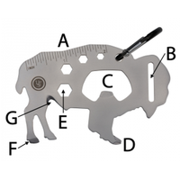 UST Brands Tool A Long バッファロー型マルチツール ( 20-12236) /MULTITOOL A LONG BUFFALO