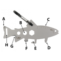 UST Brands Tool A Long トラウト型マルチツール (20-12096) / MULTI TOOL A LONG TROUT
