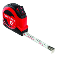 CRAFTSMAN テープメジャー ( CMHT37212S) / CM TAPE MEASURE 12FTX5/8IN