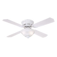 Westinghouse Hadley シーリングファン ホワイト (72273) / CEILING FAN WHITE 42"