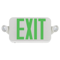 Lithonia Lighting LEDライト付き出口サイン&緊急用ライト グリーン (263X2V) / LED EXIT/EMERGENCY GRN