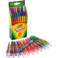 Crayola Twistables ミニツイスタブルクレヨン24色入 (529724) / MIN TWST CRAYON 24PK BX