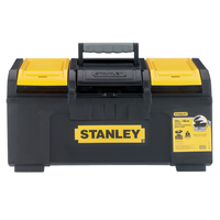 Stanley プラスティック製ツールボックス (STST19410) / TOOL BOX AUTO LATCH 19"