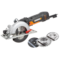 Worx コード式コンパクトサーキュラーソー (WX439L) / WORXSAW SAW 4.5A 4-1/2"