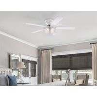 Westinghouse Contempra IV シーリングファン (72323) / CEILING FAN WHITE 52"