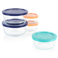 Pyrex 食物保存コンテナ5点セット (1141155) / FOOD STORAG CONTAINR SET