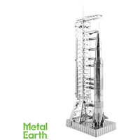 Fascinations Metal Earth B-17 アポロサターンロケット 3Dモデルキット (MMS167) / APOLLO SATURN 3D MODEL