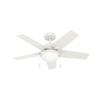 Hunter Fan Bartlett シーリングファン 44インチ ホワイト (50592) / CEILING FAN FRSH WHT 44"