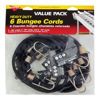 Keeper バンジーコード6点セット (06356) / BUNGEE CORD ASST 6PK