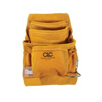 CLC ポケット10個付革製ツールポーチ (533X) / BAG NAIL/TOOL 10PKT LTHR