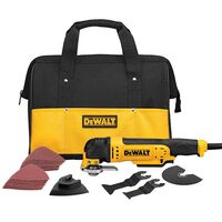 DeWalt コード式オスシレーティングマルチツールキット (DWE315SK) / OSCIL MULT-TOOL KIT 3AMP