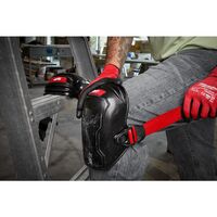 Milwaukee フリーフレックスニーパッド (48-73-6000) / KNEE PAD FRE-FLEX BLK/RD