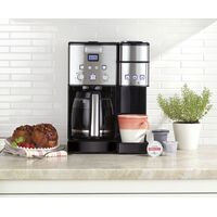 Cuisinart Coffee Center コーヒーメーカー 12カップ (SS-15P1) / COFFEE MKR BLK/SLV 12CUP