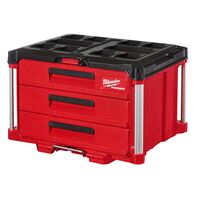 Milwaukee PACKOUT 3段引き出し式ツールボックス (48-22-8443) / PACKOUT 3-DRAWER TOOLBOX