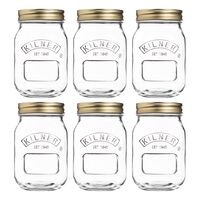 Kilner プリザーブジャー 6個入 ( 0025.009U) / PRESERVE JAR GLASS 6PK