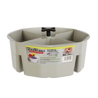 CLC　丸型バケットトレー (1154) / TRAY BUCKET 4IN GRAY