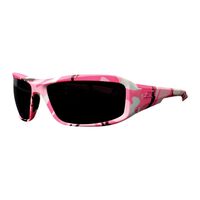Edge Eyewear　セーフティサングラス ピンクカモフラージュ柄 (XB116-H1)