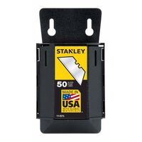 Stanley 交換用ブレード50個入ブレードディスペンサー (11-921L) / KNIFE BLADES PK50 STANLY