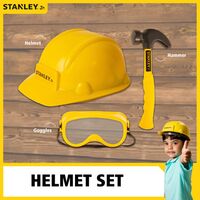 Stanley Jr. 子供用ロールプレーツール3点セット (RP012-03-SY) / KIDS RLE PLY TOOL ST 3PC