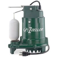 Zoeller 水中排水ポンプ (1052-0005) / SUMP PUMP 1/3HP 2880GPH