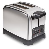 Hamilton Beach ステンレススティール製2スロット式トースター (22782) / TOASTER 2 SLICE SS