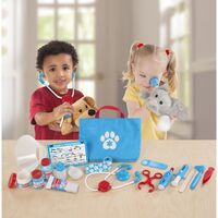 Melissa & Doug Examine & Treat ペット獣医プレイセット (8520) / PET VET PLAY SET 3Y+