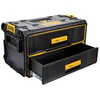 DeWalt ToughSystem 2.0 2段引き出し付ツールボックス (DWST08320) / TOOL BOX WITH 2 DRAWERS