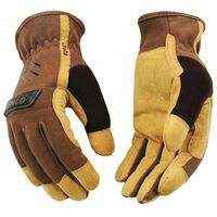 Kinco 男性用ドライバーグローブ ブラウン XL (2014-XL) / DRVR GLOVES BRN XL