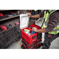 Milwaukee Packout クーラー レッド (48-22-8460) / COOLER RED 16QT