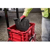 Milwaukee Packout コンテナ用仕切り (48-22-8040) / CRATE DIVIDER BLACK 13"L