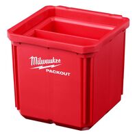 Milwaukee Packout スモールパーツ用コンテナ2個セット (48-22-8062) / SM PARTS BIN SET RED 2PK