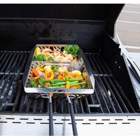 Proud Grill UltraVersatile ステンレススティール製グリルバスケット (5101P) / GRILL BASKET SS 10X15"