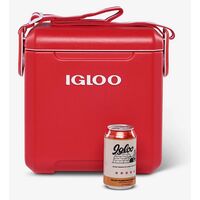 Igloo Tag Along Too クーラー レッド (32657) / COOLER POLYTH RED 11QT