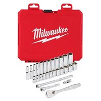 Milwaukee ソケット＆ラチェット 28点セット (48-22-9504) / SOCKET&RATCHET SET 28PC