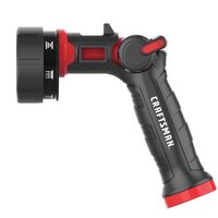 Craftsman 7パターンホースノズル (CMXMWBB16635) / HOSE NZL 7PTN BLK/RED