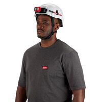 Milwaukee セーフティヘルメット クラスE ホワイト (48-73-1301) / SAFETY HELMET CLAS E WHT