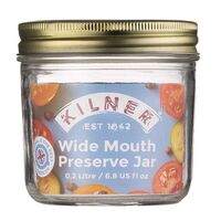 Kilner プリザーブジャー ワイドマウス (0025.066) /  PRSRVE JR WDE MUTH 6.8OZ