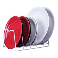 Grayline スティール製ディッシュラック (40128) / DISH RACK STL WHT7.5X11"