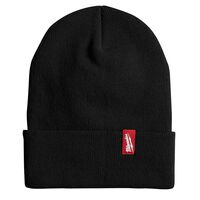 Milwaukee カフス付ビーニー帽 ブラック (506B) / BEANIE CUFFED BLACK