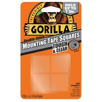 Gorilla 取付テープ スクエア 24個入 6パック (6067202) / TAPE MOUNTING SQRS 24PK