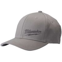 Milwaukee 帽子 男性用 グレー S/Mサイズ (504G-SM) / HAT FITTED MEN GRY S/M
