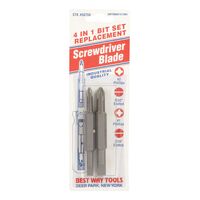 Best Way Tools  4イン1 スクリュードライバービット (58750)