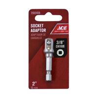 ACE スクエアソケットアダプター (440151) / ADAPTER SOCKET 1/4"X3/8"