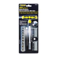 STEEL GRIP　スクリュードライバービットセット (DR71057) / SCREWDRIVER BIT SET 22PC