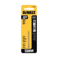 Dewalt　チタニウムツイストドリルビット (DW1305) / BIT DRILL SPLITPT TI5/64