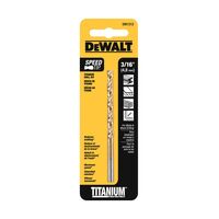 Dewalt　チタニウムツイストドリルビット (DW1312) / BIT DRILL SPLITPT TI3/16