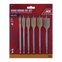 ACE ウッドボーリングビット6本セット (27542N) / BIT SET WOODBORE 6PC ACE