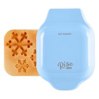 Rise by Dash スノー型ワッフルメーカー ブルー (RMWS001GBSD06) / WAFFLE MAKR SNOW MIN BLU