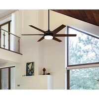 Westinghouse Lighting シーリングファン ブラック ブロンズ仕上げ (74002B00) / CEILING FAN BLK BRNZ 60"